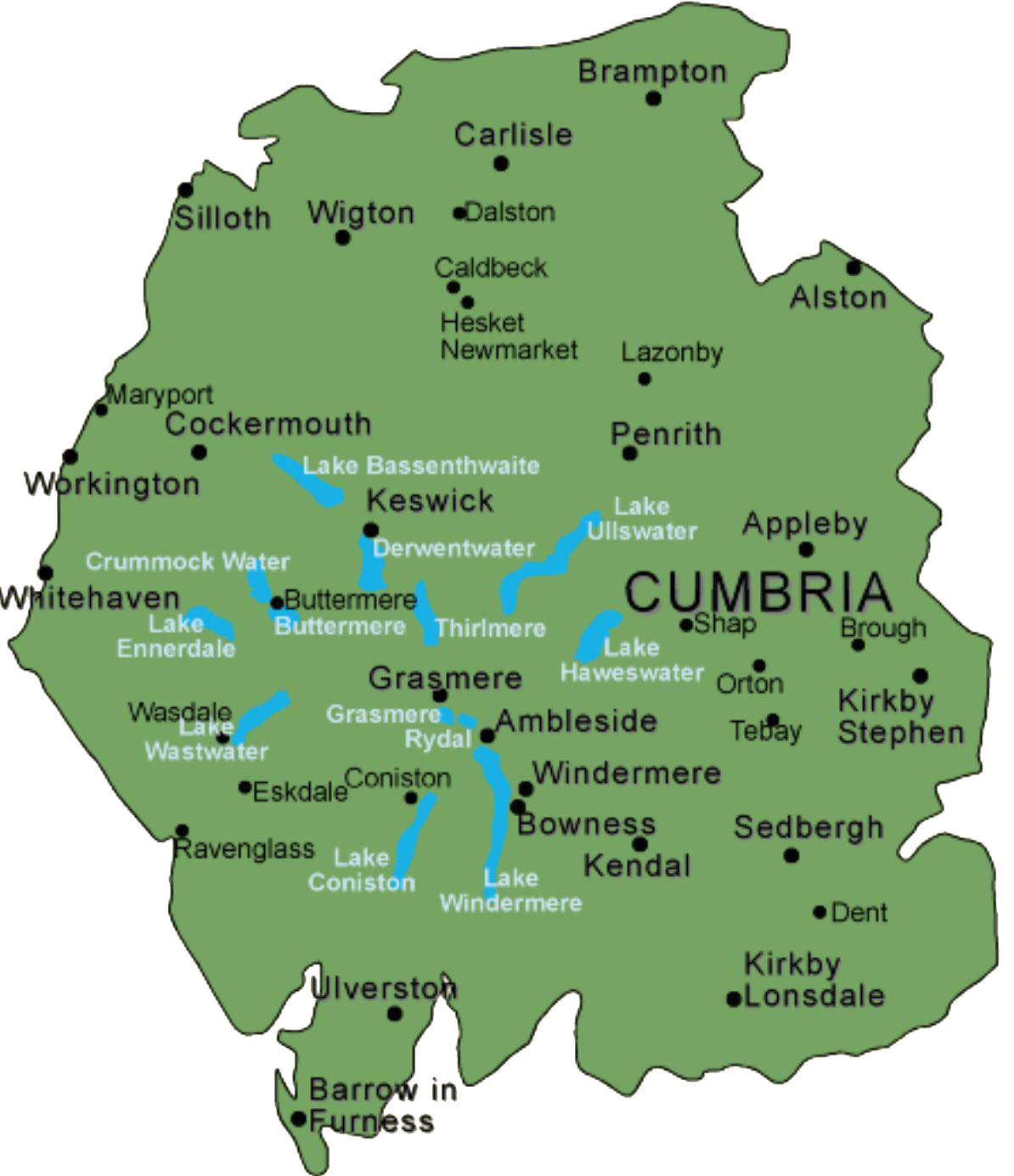 Approved Roofing Carlisle Map
